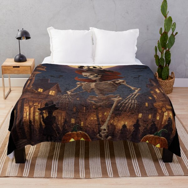Item preview, Scary Skeleton With Grunge Effect  designed and sold by afoxcreative.