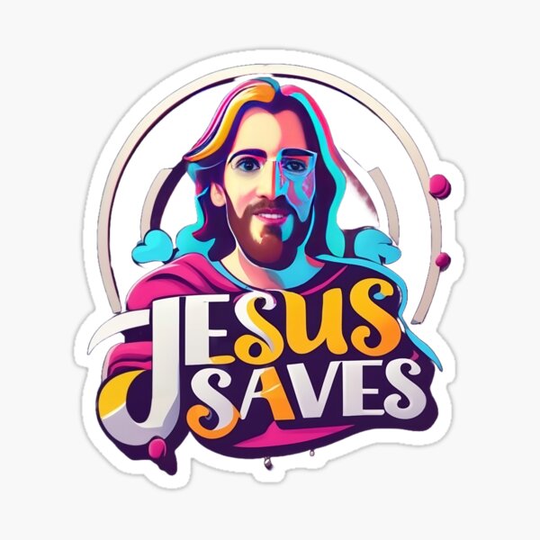 Item preview, Jesus Saves Christian Faith Design designed and sold by DiverseDoodles.
