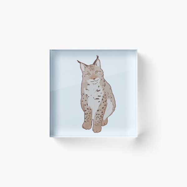 Item preview, lynx illustration  designed and sold by Mayarart.