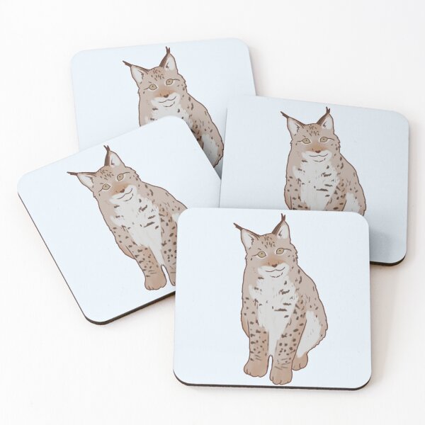 Item preview, lynx illustration  designed and sold by Mayarart.