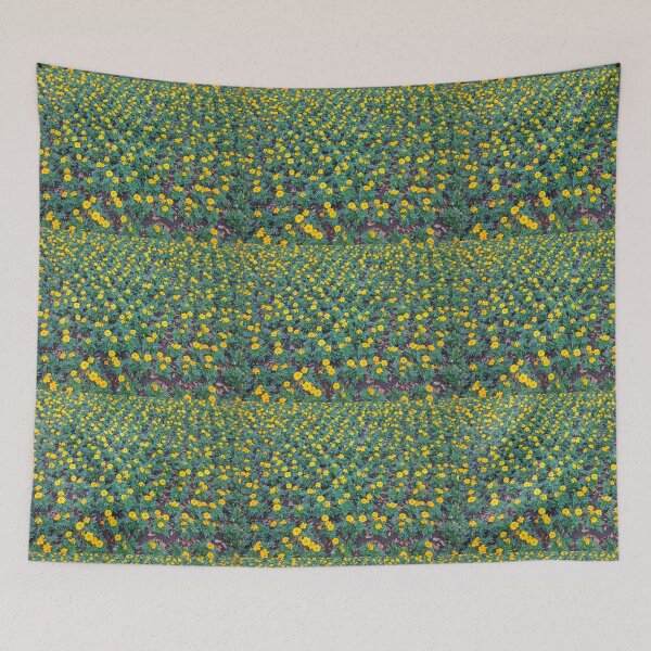 Item preview, Yellow Flowers - Dwarf French marigolds designed and sold by QuackerSnaps.