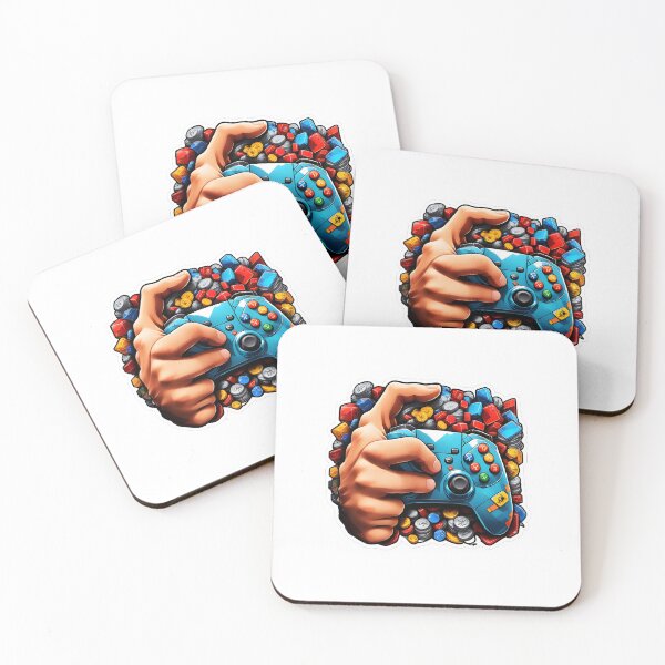 Item preview, abstract gaming controller designed and sold by mrlazypl.