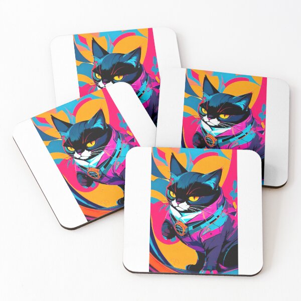 Item preview, Cyber cat. designed and sold by KorArtStudio.