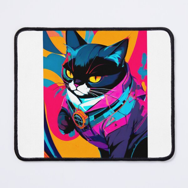 Item preview, Cyber cat. designed and sold by KorArtStudio.