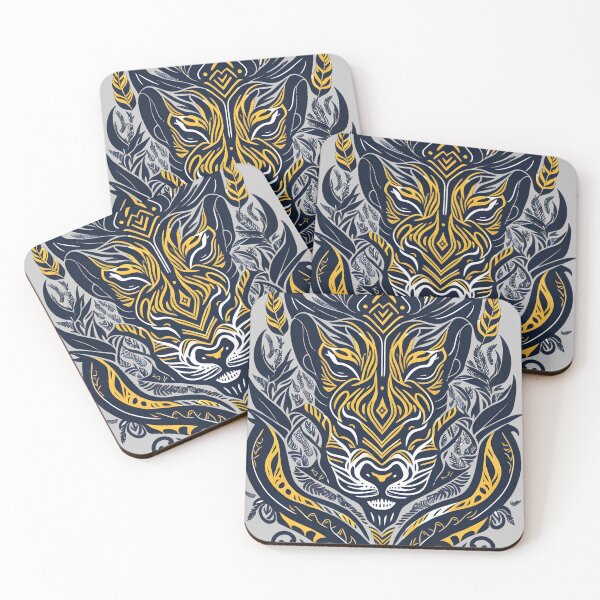 Item preview, Mexican Folk art style - Wild animals-010 designed and sold by PornDesigns.