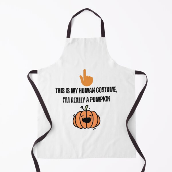 Item preview, This is My Human Costume, I'm Really a Pumpkin. Funny Tees designed and sold by Nokart.