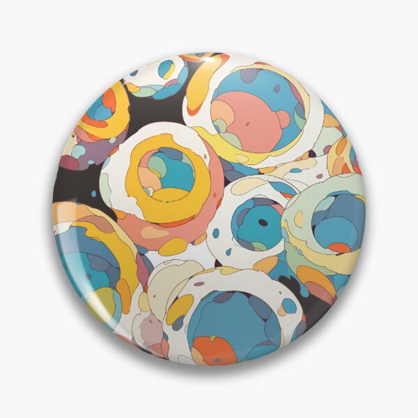 Item preview, Cricles with colourful patterns designed and sold by nexusstore.