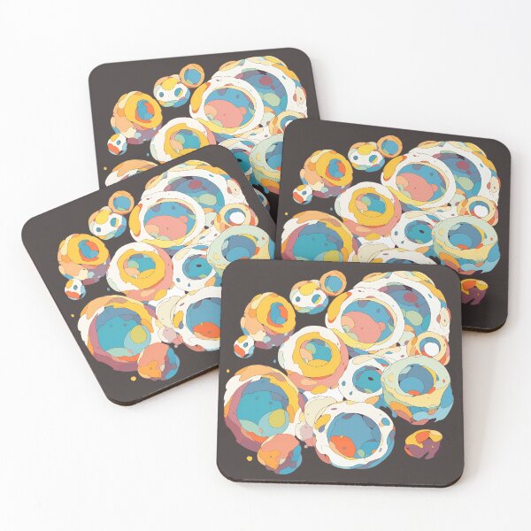 Item preview, Cricles with colourful patterns designed and sold by nexusstore.