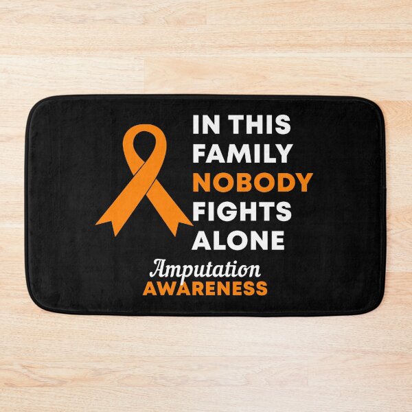 Item preview, In This Family Nobody Fights Alone Amputation Amputee Awareness designed and sold by Color-Sparkle.