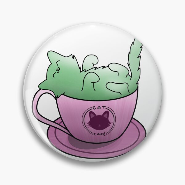 Item preview, Cat Cafe - Kittea designed and sold by sadfrogcreates.