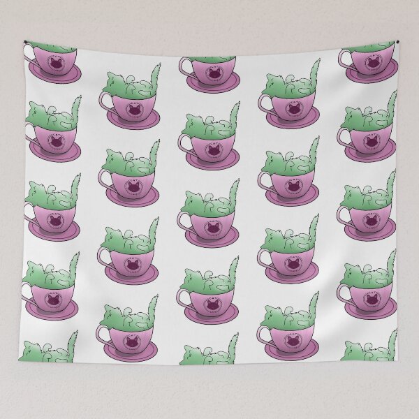 Item preview, Cat Cafe - Kittea designed and sold by sadfrogcreates.