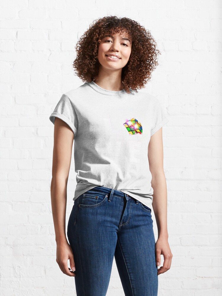 Rubik Würfel LIEBE Awesome Design T-Shirt
