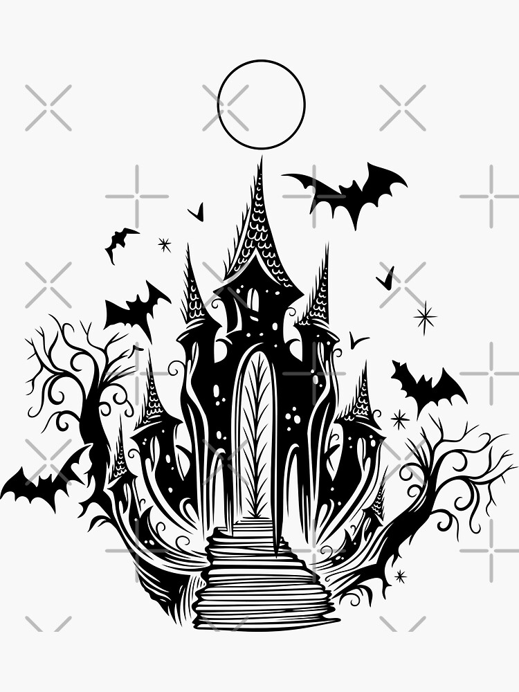 Spooky Mouse Castle White Vinyl