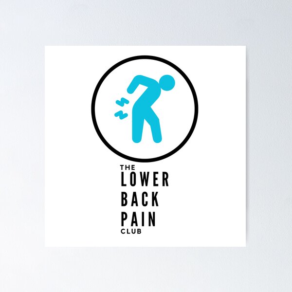 Item preview, The Lower Back Pain Club T-shirt blue designed and sold by LDD90.