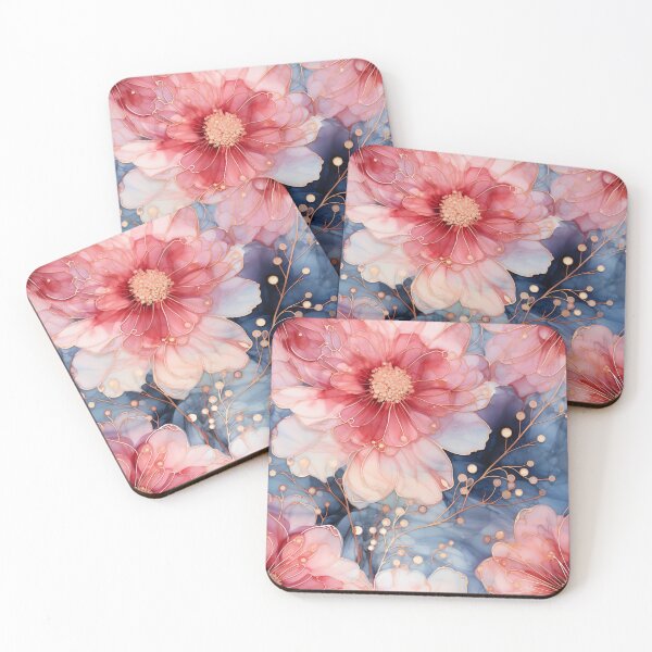 Item preview, Rosegold Flowers Pattern designed and sold by BellaLawi.