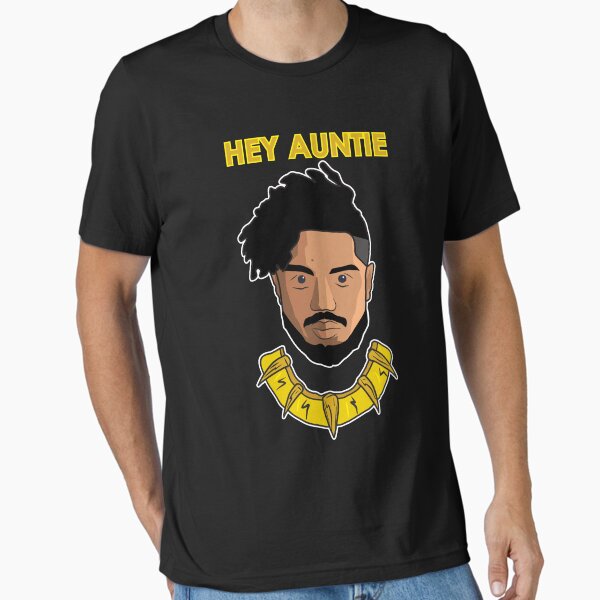 Erik Killmonger Hey Auntie Essential T-Shirt