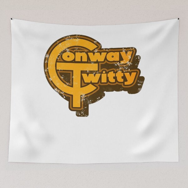Item preview, Conway music Twitty ))(( Retro Distressed Country Legend Design designed and sold by ExRossFashio.
