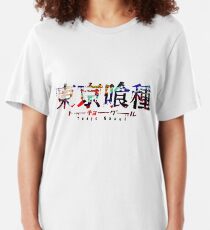 Tokyo Ghoul Colour Splash Logo Slim Fit T-Shirt