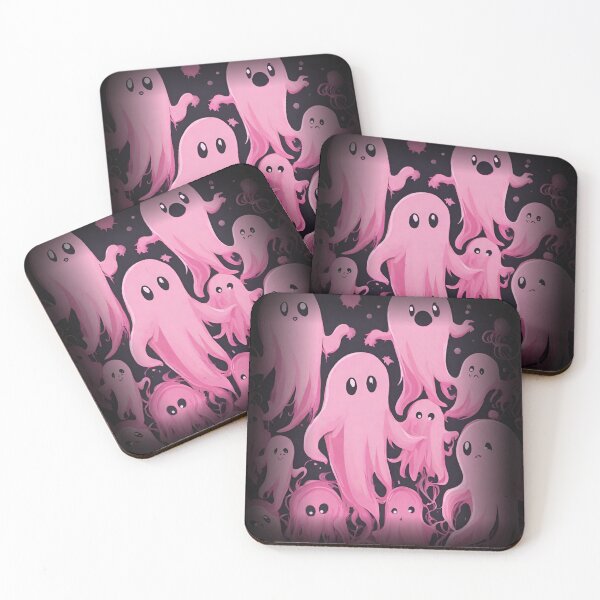 Item preview, funny pink ghosts  designed and sold by MacLis.