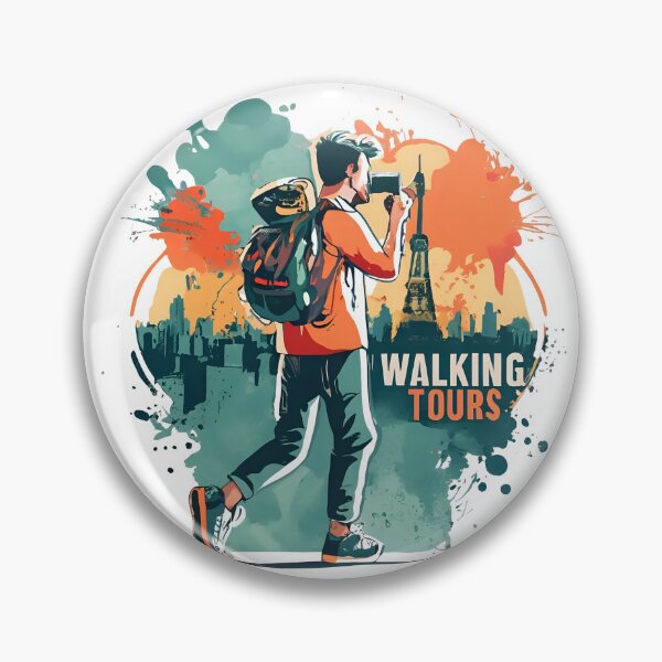 Item preview, Walking Tour Guy designed and sold by B-O-S-H-R-A.