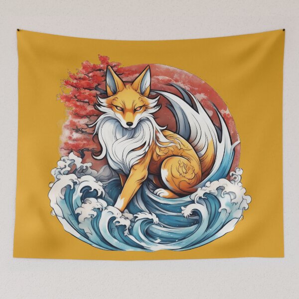 Item preview, Japanese mythology, Kitsune,Myobu, Ninko, Nogitsune, Zenko, Yako designed and sold by Bilisik.