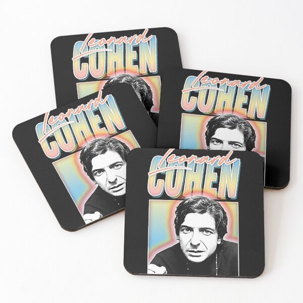 Item preview, Leonard Cohen Retro Fan Gift Design designed and sold by KarsenJoeyArtS.