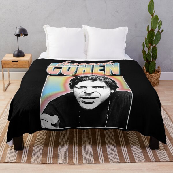 Item preview, Leonard Cohen Retro Fan Gift Design designed and sold by KarsenJoeyArtS.