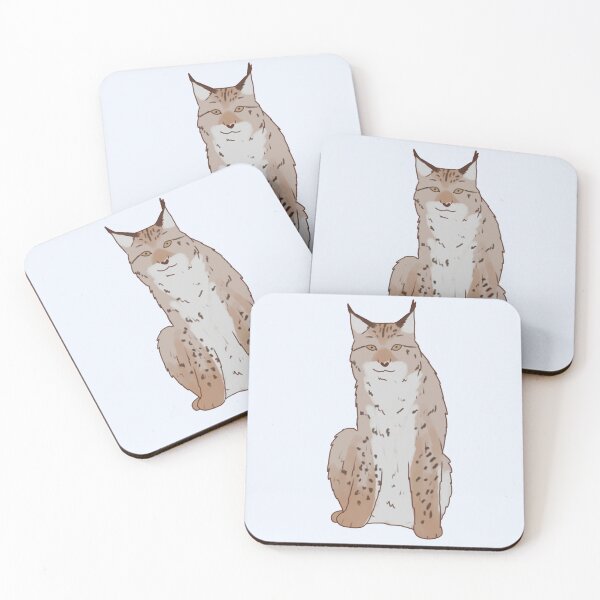 Item preview, Cute lynx illustration  designed and sold by Mayarart.