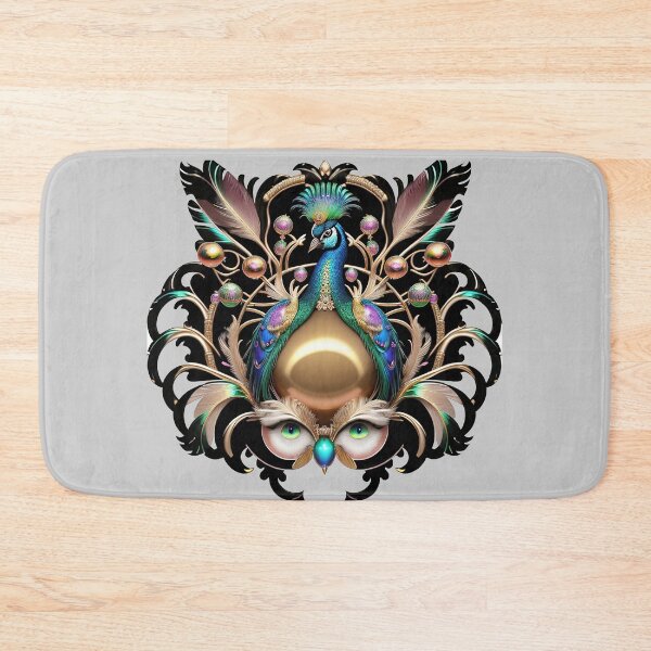 Item preview, Majestic Peacock with Decorative Feathers Art  designed and sold by artelligens.