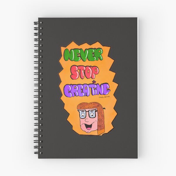 Item preview, Never Stop Creating designed and sold by Fake Heston’s Scribble Emporium.