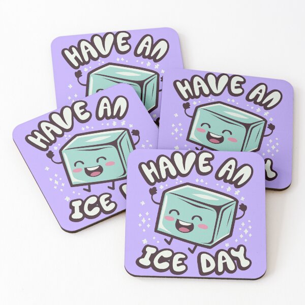 Item preview, Have an Ice Day - An Happy Ice Cube designed and sold by fbz99.