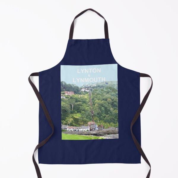 Item preview, Lynton Lynmouth North Devon Cliff Railway Travel location poster designed and sold by BarbaraGlebska.