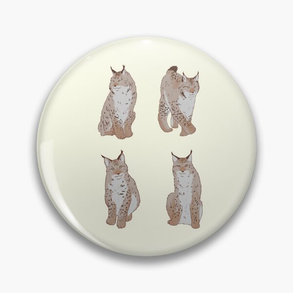 Item preview, Cute lynx illustration pack designed and sold by Mayarart.