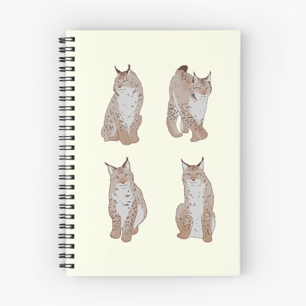 Item preview, Cute lynx illustration pack designed and sold by Mayarart.