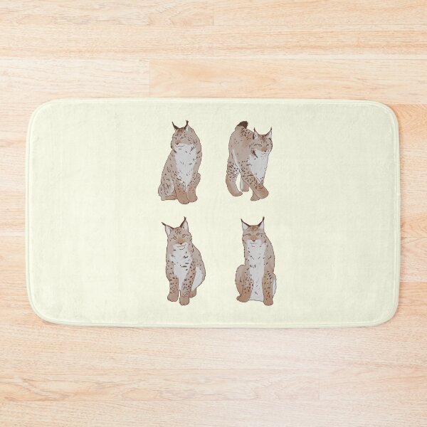 Item preview, Cute lynx illustration pack designed and sold by Mayarart.