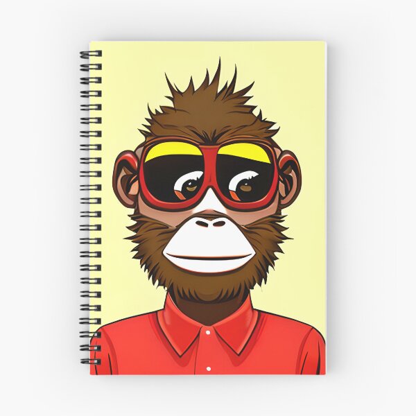 Item preview, Red Monkey designed and sold by ShilpyDesign.
