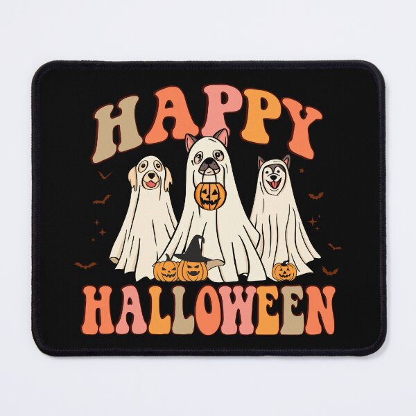 Item preview, Happy Halloween Puppy Dogs as Ghosts designed and sold by NessiCreates.