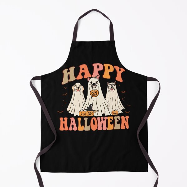 Item preview, Happy Halloween Puppy Dogs as Ghosts designed and sold by NessiCreates.