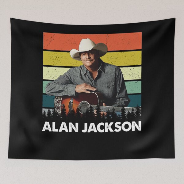 Item preview, alan Vintage Jackson Retro Country Music Legend designed and sold by CandyAyannaA.