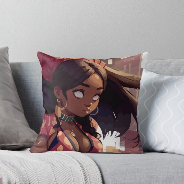 Item preview, Black Girl with Urban Background designed and sold by execc.