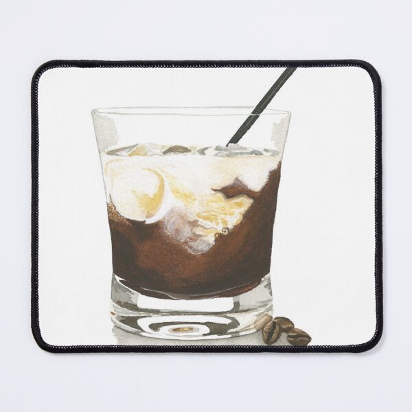 Item preview, White Russian, cocktail poster, cocktail print, white russian, cocktail, cocktail wall art, bar decor, Cocktail Poster designed and sold by peachcakecanvas.