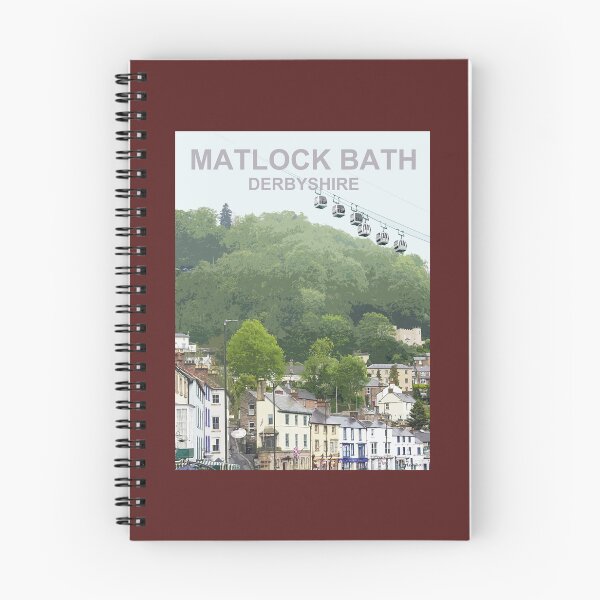 Item preview, Matlock Bath Derbyshire Peak District. Travel location poster designed and sold by BarbaraGlebska.