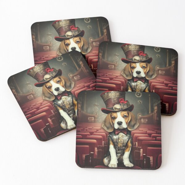Item preview, SteamPunk Showtime Pooches Regal Beagle designed and sold by OByD.