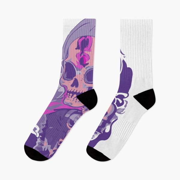 Item preview, Violet skeleton designed and sold by artistua.