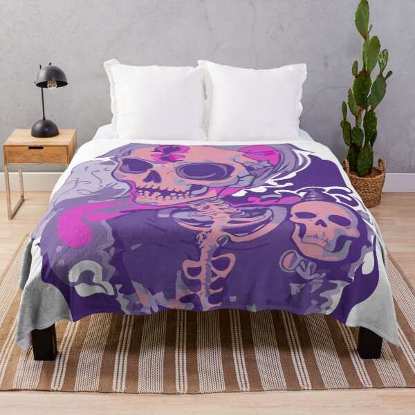Item preview, Violet skeleton designed and sold by artistua.
