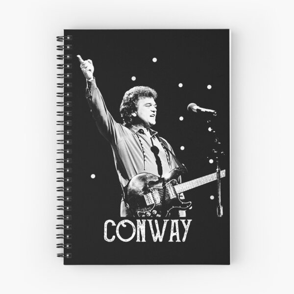 Item preview, Conway music Twitty - White Stencil  (1) designed and sold by ExRossFashio.