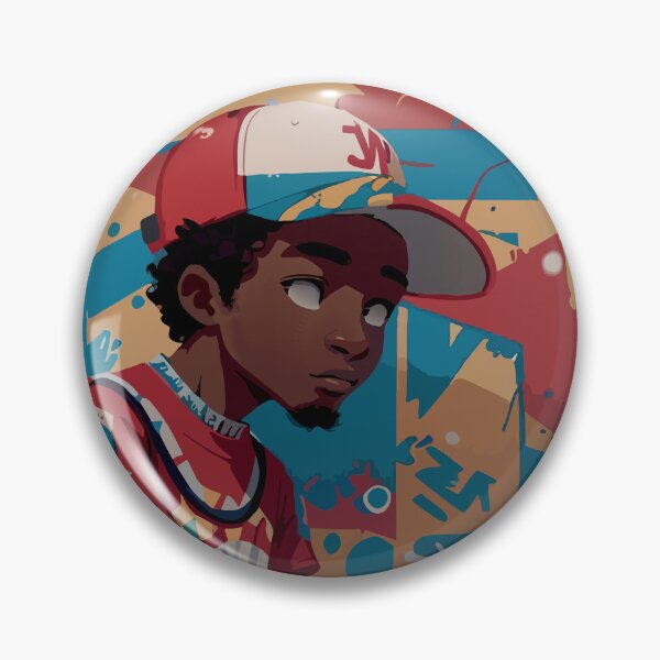 Item preview, Black Kid in front of Graffiti Wall designed and sold by execc.