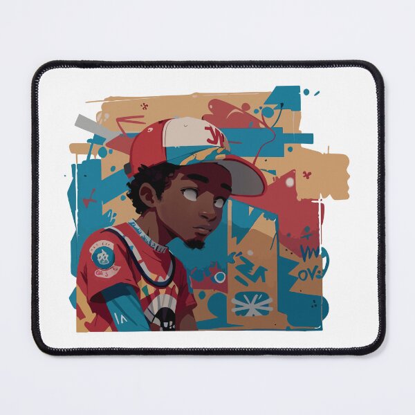 Item preview, Black Kid in front of Graffiti Wall designed and sold by execc.