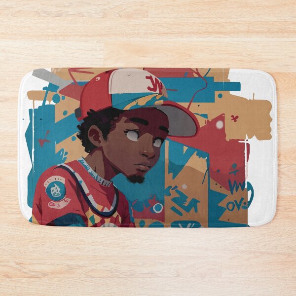 Item preview, Black Kid in front of Graffiti Wall designed and sold by execc.