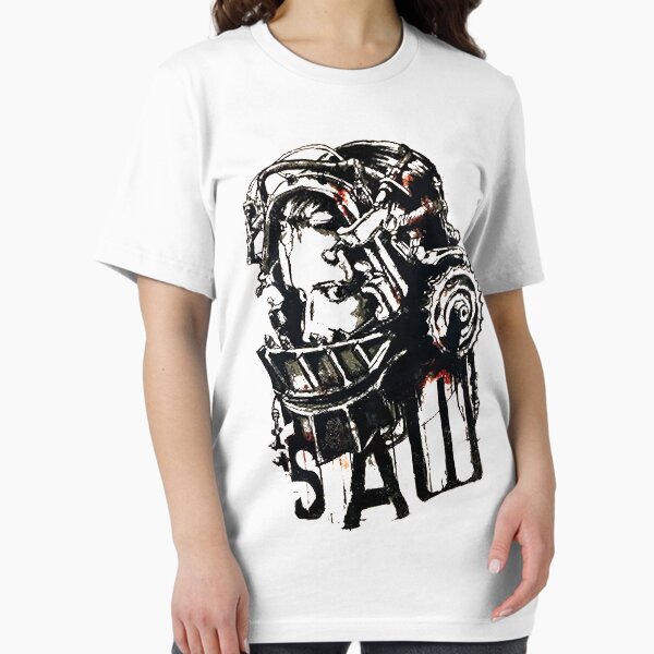 SAW movie tee 映画Tシャツ Saw Jigsaw T-shirt Vintage 90s Horror Movie Black Cotton Tee